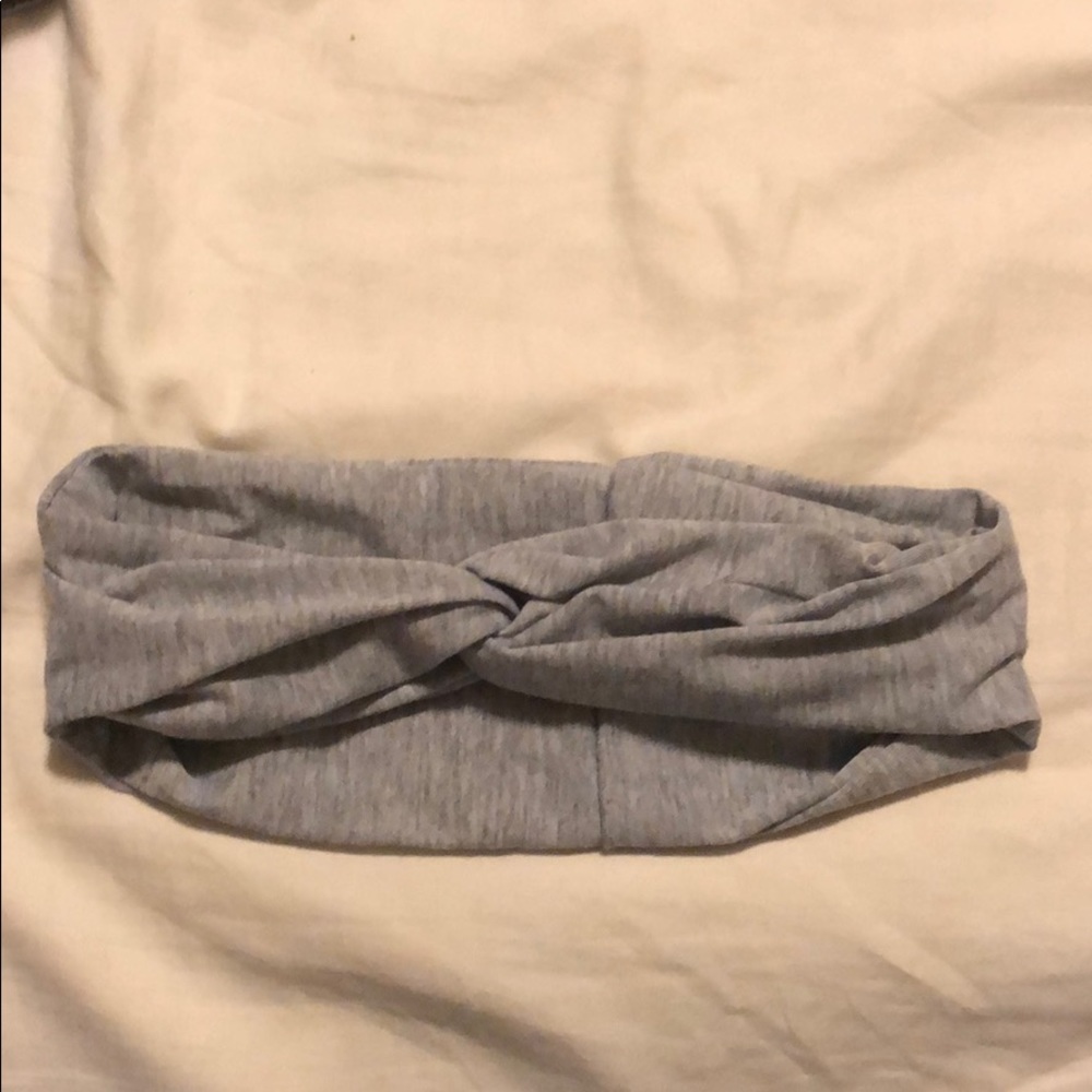 Gray headband